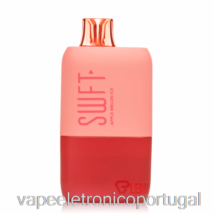 Vape Eletrônico Swft Icon 7500 Display Inteligente Descartável Maçã Melão Gelo
